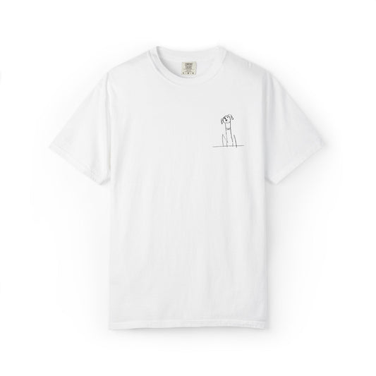 DOG UNISEX EMBROIDERY T-SHIRT